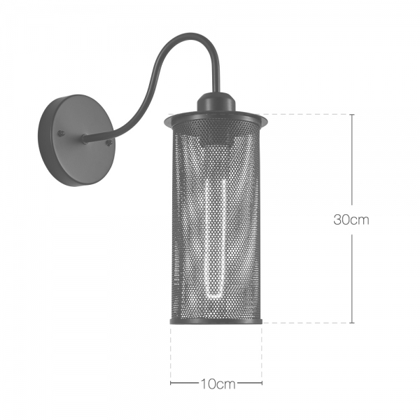 Vintage Retro Industrial Style Wall Light Sconce cage wall light Lamp